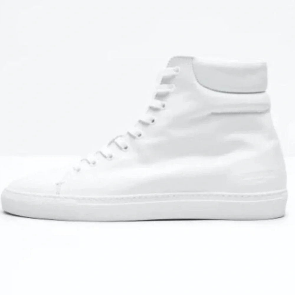 Zadig & Voltaire‎ Men’s Sneakers White Leather High-Top Size FR 43 (US 10)